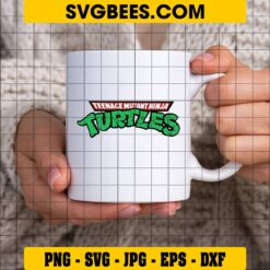 Ninja Turtle SVG on Cup