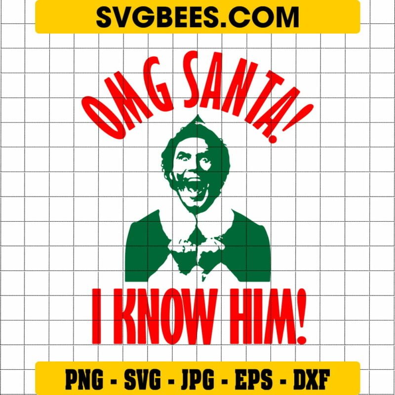 Omg Santa I Know Him SVG
