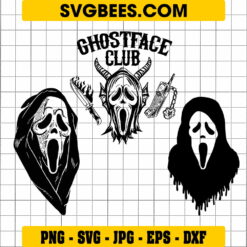 Scream Face SVG
