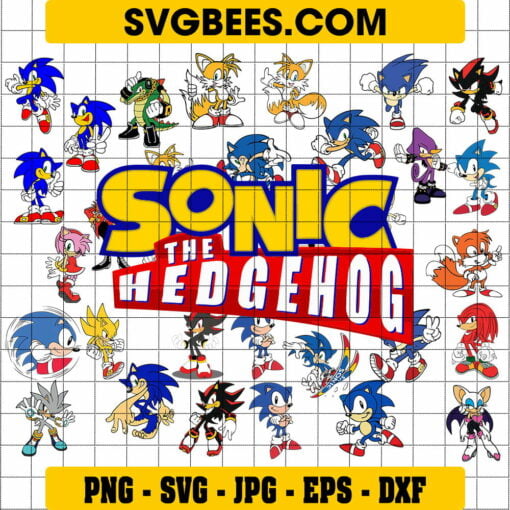 Sonic The Hedgehog SVG