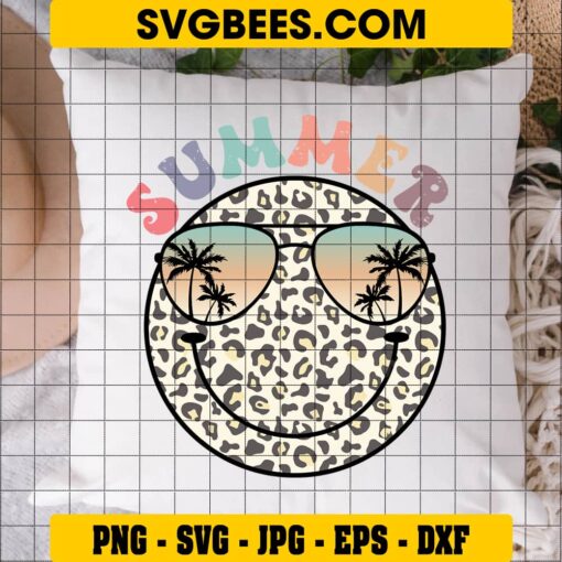 Summer SVG on Pillow