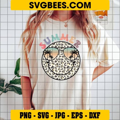 Summer SVG on Shirt