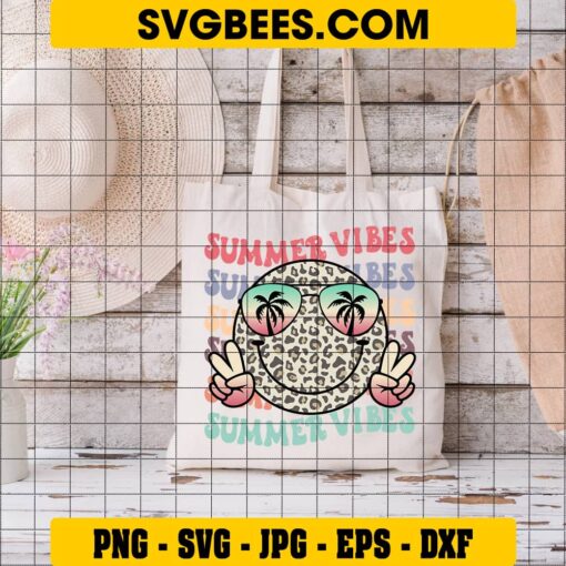 Summer Vibes SVG on Bag