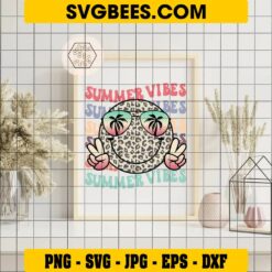 Summer Vibes SVG on Frame