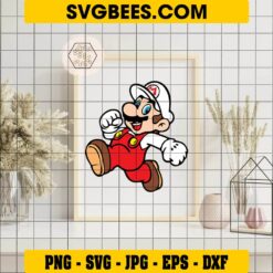 Super Mario SVG on Frame