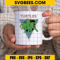 Teenage Mutant Ninja Turtles SVG on Cup
