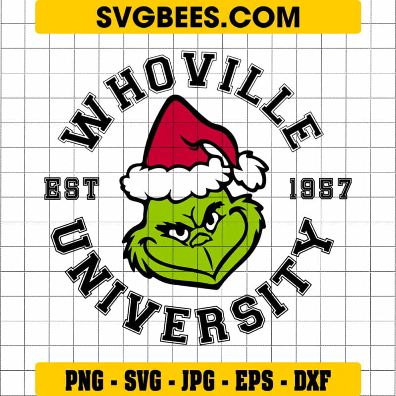 Whoville Sign SVG Silhouette or Cricut - SVGBees