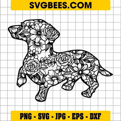 Wiener Dog SVG