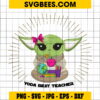 Yoda Best Teacher SVG