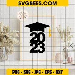 2023 Graduate SVG on Frame