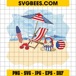4th of July Summer Vacation SVG, Holiday SVG