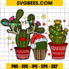 Christmas Cactus SVG