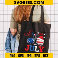 Christmas In July SVG on Bag