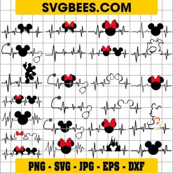 Disney Heartbeat SVG