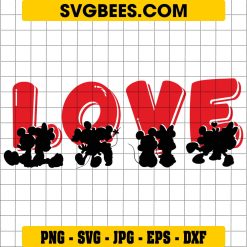 Disney SVG, Love SVG