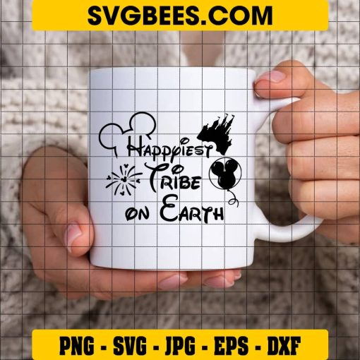 Disney Tribe SVG on Cup