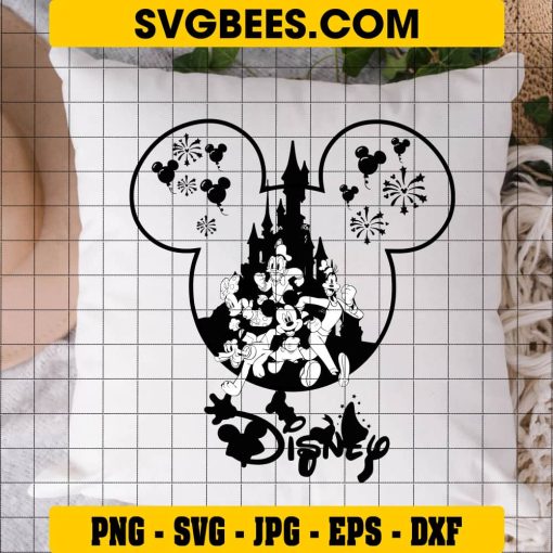 Disney Trip SVG on Pillow