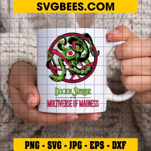 Doctor Strange Gargantos Svg, Shuma-Gorath SVG on Cup