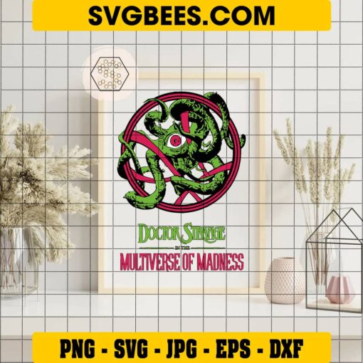 Doctor Strange Gargantos Svg, Shuma-Gorath SVG on Frame