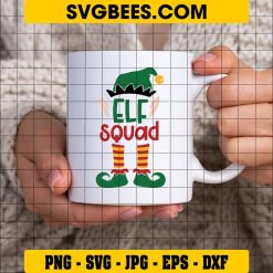Elf Squad SVG on Cup