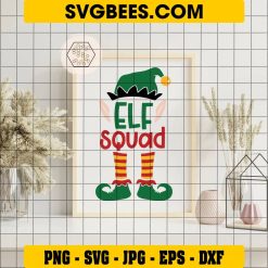 Elf Squad SVG on Frame