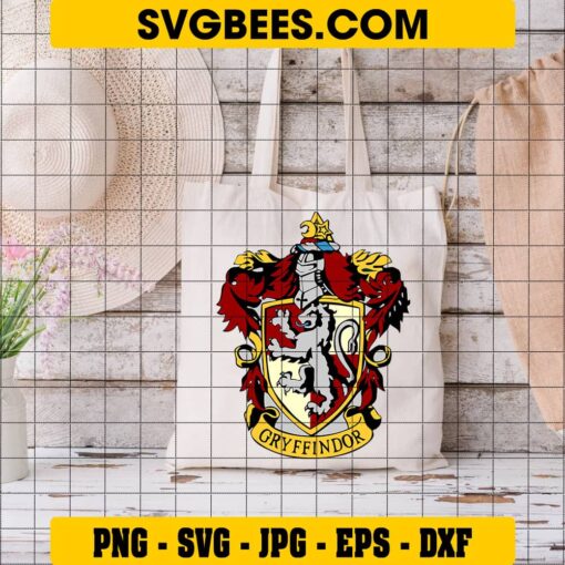 Gryffindor SVG on Bag