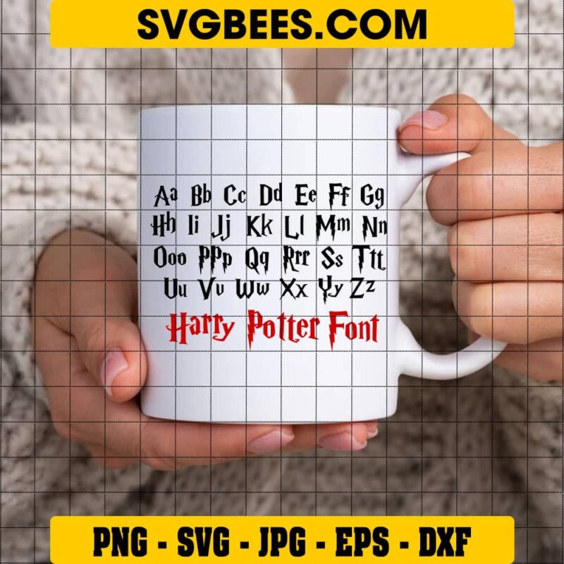 Harry Potter Font Cricut SVGbees