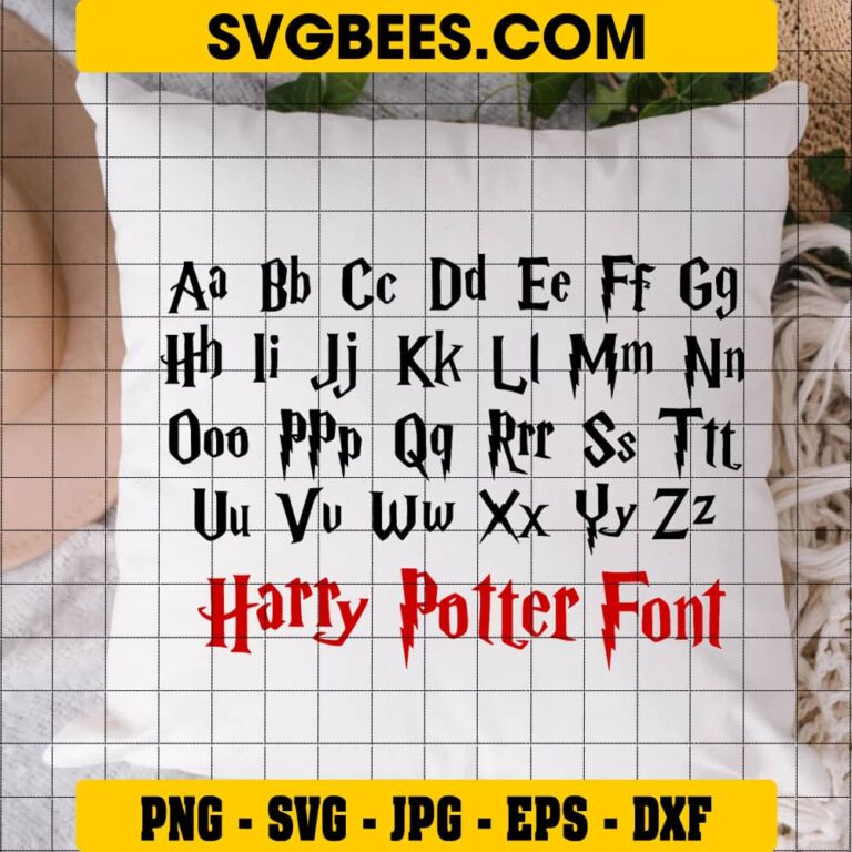 Harry Potter Font Cricut SVGbees