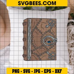 Hocus Pocus Book SVG, Spellbook SVG on Pillow
