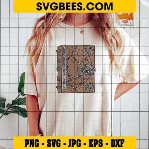 Hocus Pocus Book SVG, Spellbook SVG on Shirt