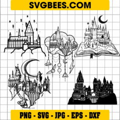 Hogwarts SVG Silhouette