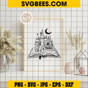 Hogwarts SVG Silhouette Hogwarts SVG - SVGbees