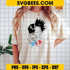 Kaneda And Tetsuo Face SVG, Akira SVG, One Piece Svg on Shirt