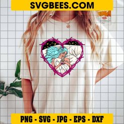 Karol G Heart SVG on Shirt
