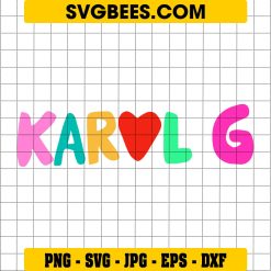 Karol G Name SVG