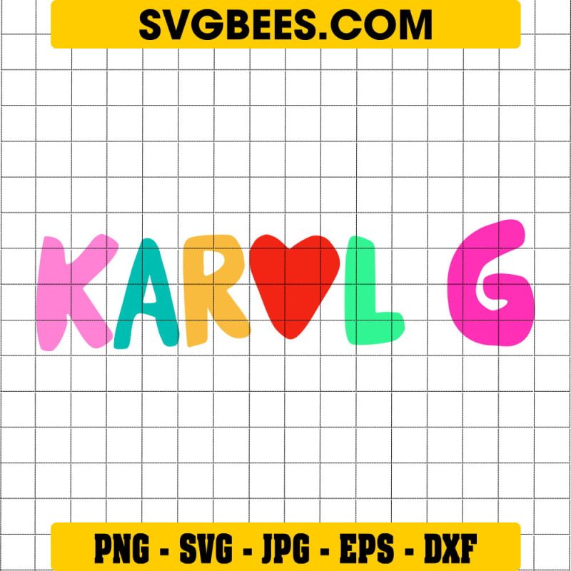 Karol G Name SVG