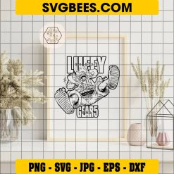 Monkey D Luffy GEAR 5 Svg, Gear Fifth Svg, One Piece Manga Svg on Frame