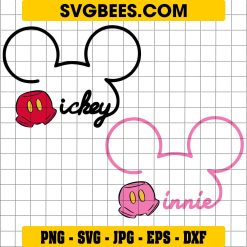 Mouse Head Disney Svg, Mouse Head Svg