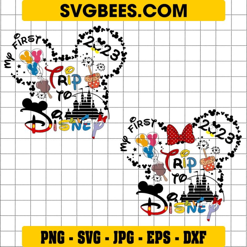 My First Disney Trip SVG