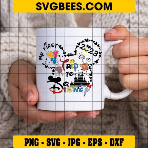 My First Disney Trip SVG on Cup