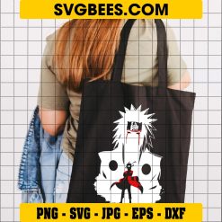 Naruto and Jiraiya in Summer SVG, Summer Training SVG, Summer Anime SVG on Bag