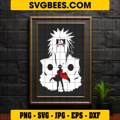 Naruto and Jiraiya in Summer SVG, Summer Training SVG, Summer Anime SVG on Frame