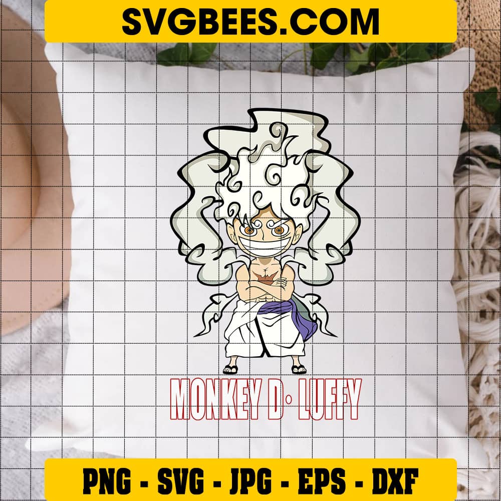 One Piece Monkey D. Luffy Svg, Straw Hat Svg, Anime Svg