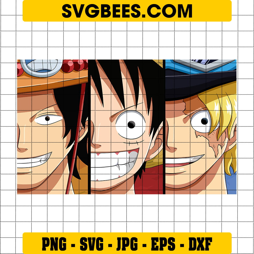 One Piece SVG Anime Luffy One Piece Png Anime SVG for Cricut 