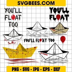 Pennywise Boat SVG