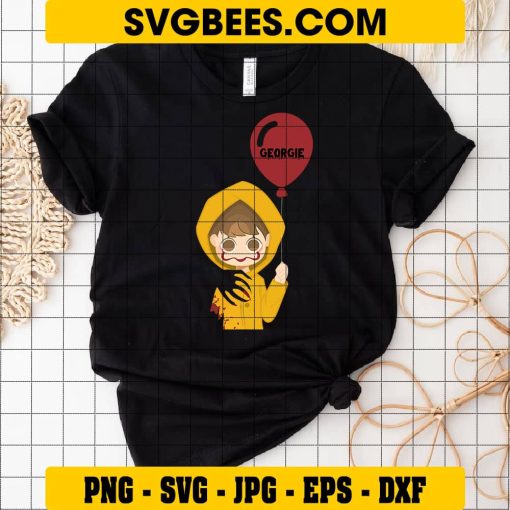 Pennywise Georgie SVG on Shirt