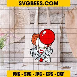 Pennywise SVG on Bag