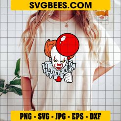 Pennywise SVG on Shirt
