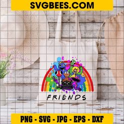 Rainbow Friends SVG PNG on Bag