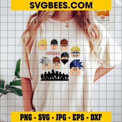 Roblox Face SVG on Shirt